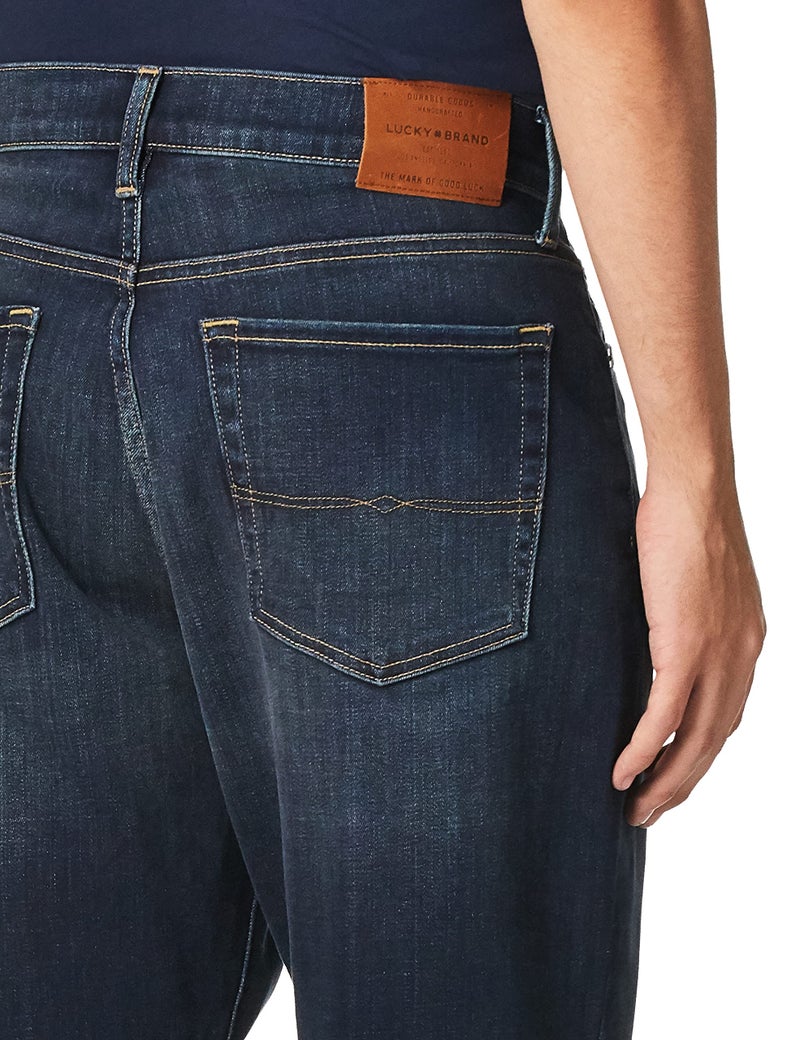 Lucky Brand Men's 181 Relaxed Straight Jean, Balsam, 38W x 30L - Image 2